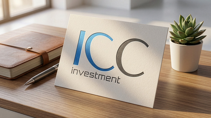 ICC Investment arculat és logóterv