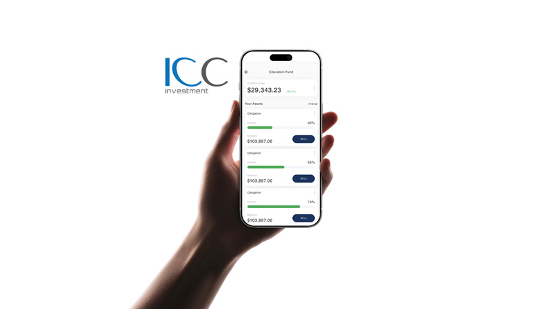 ICC Investment app és webdesign